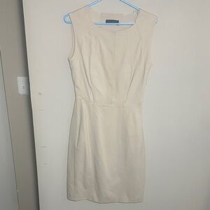 Piazza Sempione made in Italy Cream Mini Dress